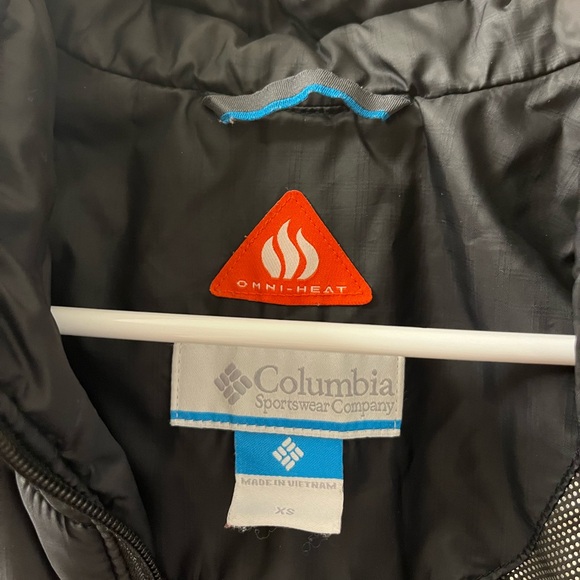 Black Columbia Omni Heat Jacket size XS - Picture 6 of 7